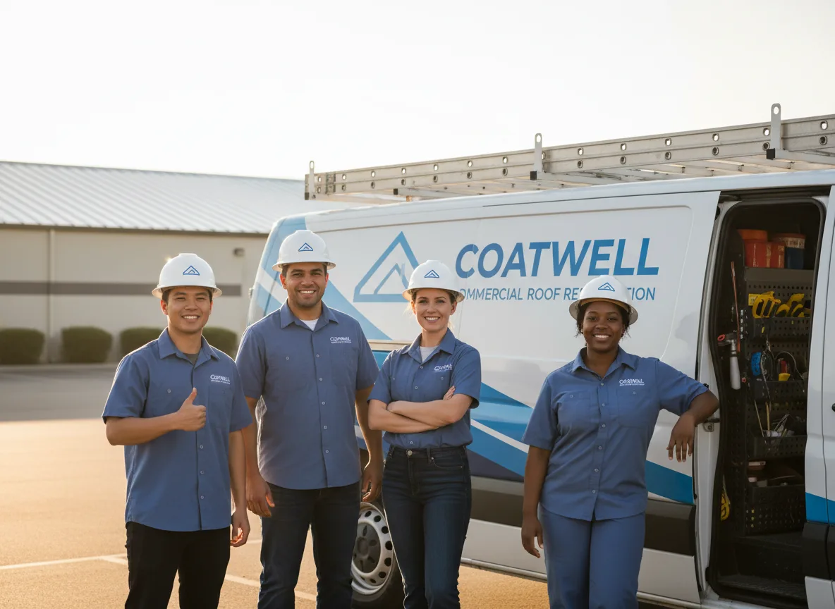 Commercial roof coating company in Marion, AR